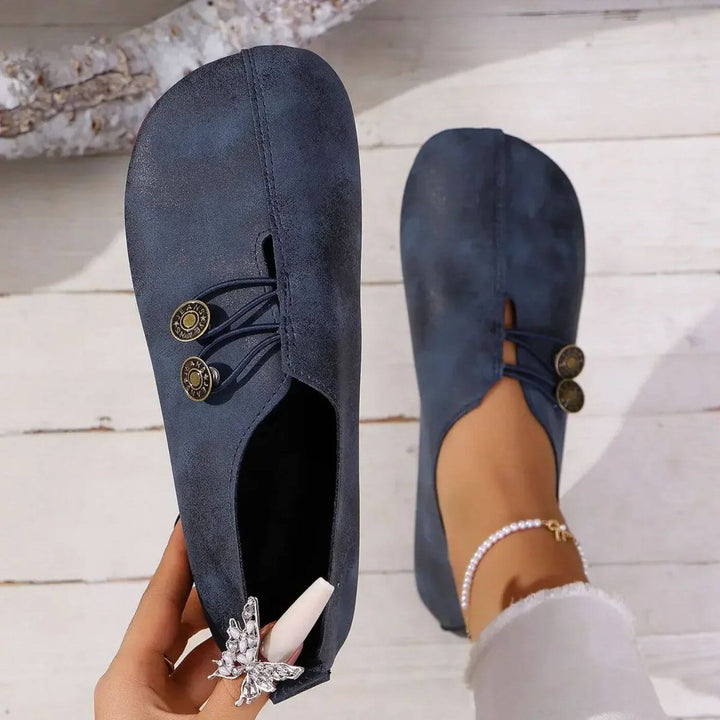 Women's Orthopedic Comfort Shoes - Rosabel - Navy