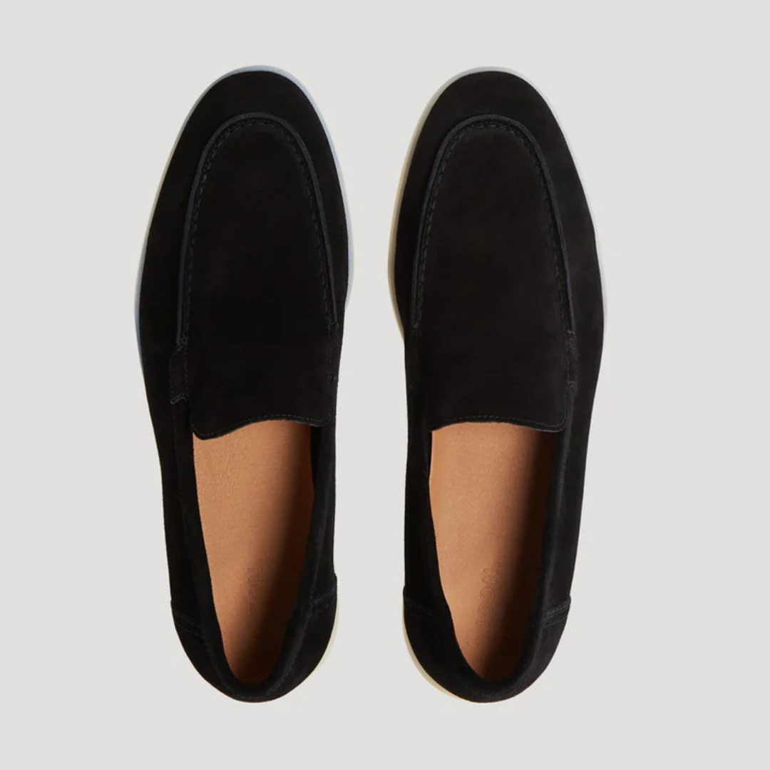 Men's Casual Slip-On Loafers - Barnaby - Black